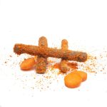 Sticks en bois de noisetier à la carotte pour lapin