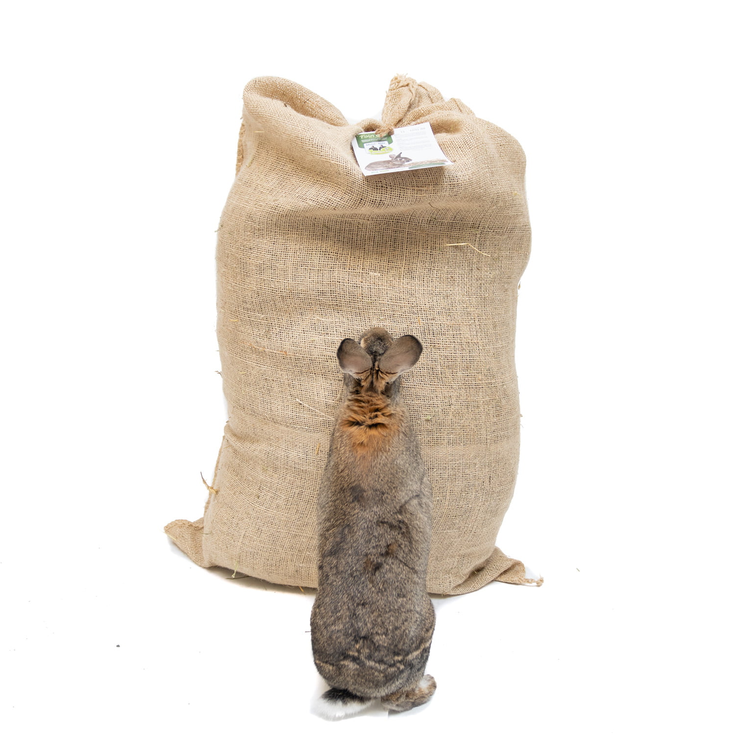 Foin bio de Normandie, sac jute 1,5kg- Rabbits World