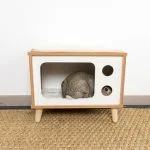 TV Bunny en bois pour lapin