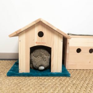 Maison AglaÃ© en bois pour les lapins