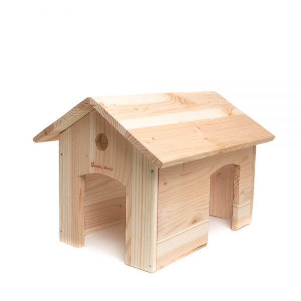Maison Aglaé en bois pour les lapins