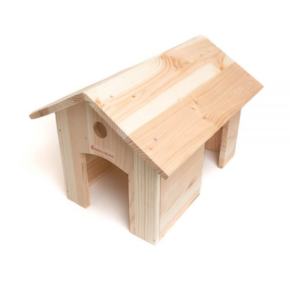 Maison Aglaé en bois pour les lapins