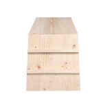 Maison Helheim en bois d'épicéa 3 plis pour lapins