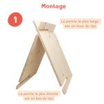 Tipi en bois Esmée pour lapins