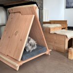 Matelas à mémoire de forme pour les lapins, taille M ou XL existe en gris ou moka