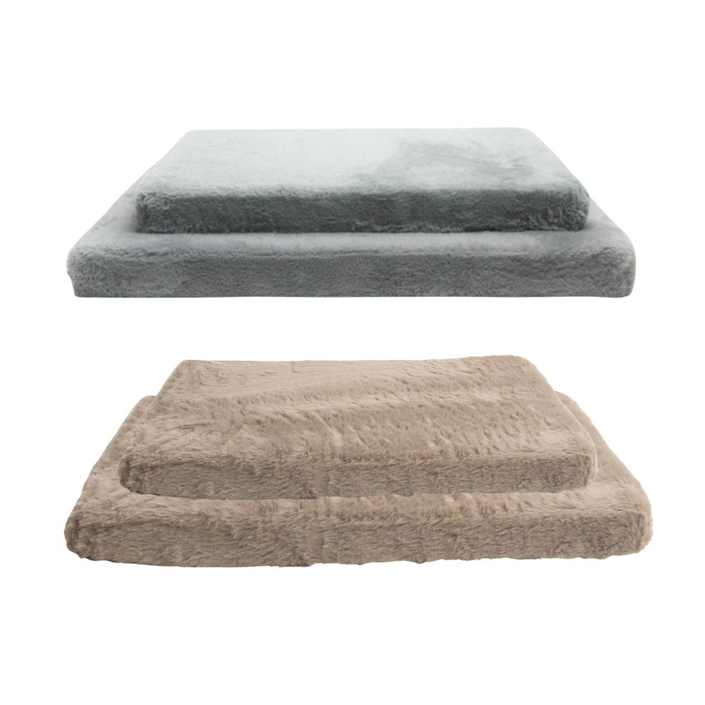 Matelas à mémoire de forme pour les lapins, taille M ou XL existe en gris ou moka