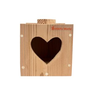 Râtelier coeur pour le foin des lapins