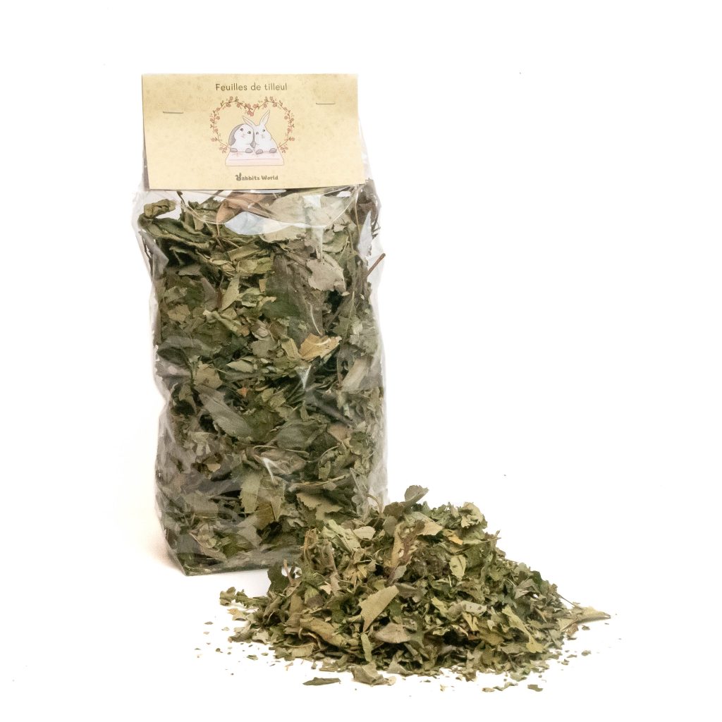 Feuilles de tilleul, friandise naturelle pour lapins