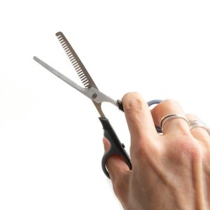 Ciseaux à effiler pour lapins angoras