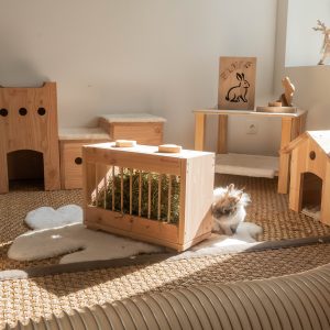 Râtelier à foin "Macéo" pour lapins