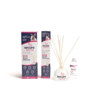 Secure Bunny Home, apaisant naturel pour lapin conçu à base de phéromones naturelles.