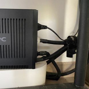 Câbles électriques protégés contre les dents des lapins