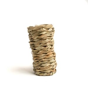 Rouleau de printemps, jouet en fibres végétales pour les lapins, 100% comestible