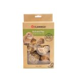 Coffret de 6 balles comestibles, jouet pour les lapins