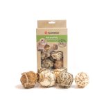Coffret de 6 balles comestibles, jouet pour les lapins