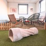 Tunnel douillet, cachette pour lapin