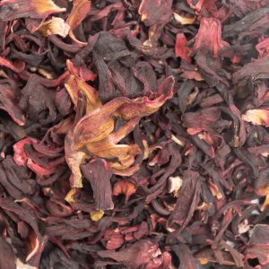 Fleur d'hibiscus, friandise déshydratée pour les lapins