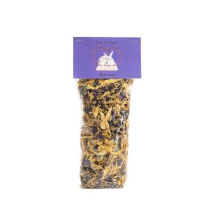 Duo de fleurs, friandise 100% naturelle pour lapins